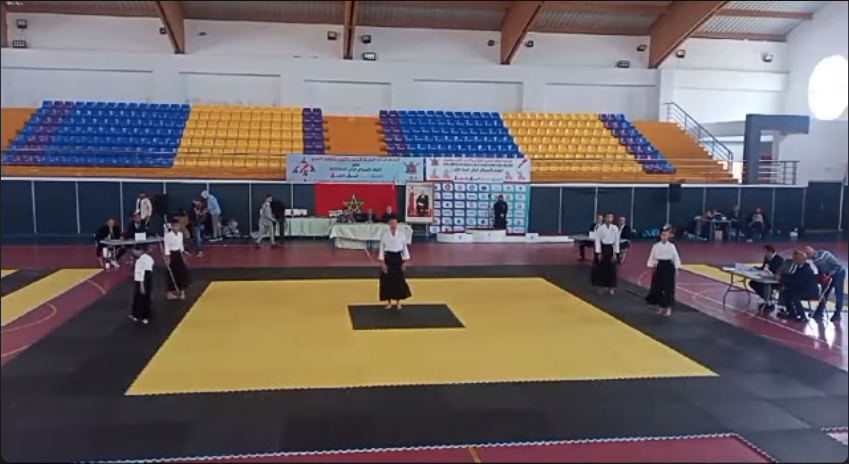 مشاركة في بطولة الايكيدو في نسختها الثانية